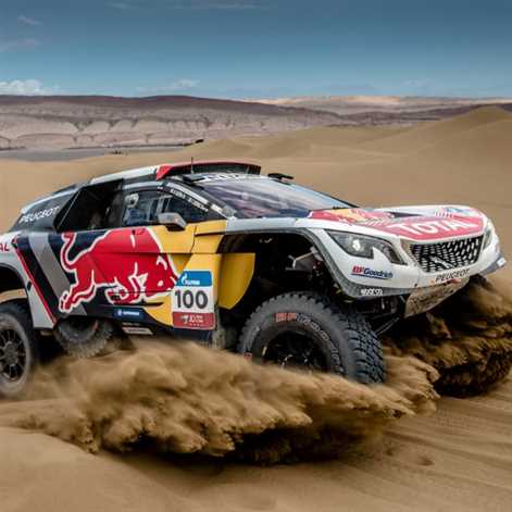 Peugeot 3008DKR w Maroku